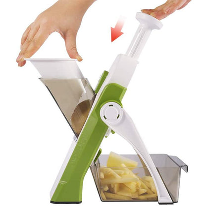 Safe Mandoline Slicer Fast, precise slicing with safer hands.