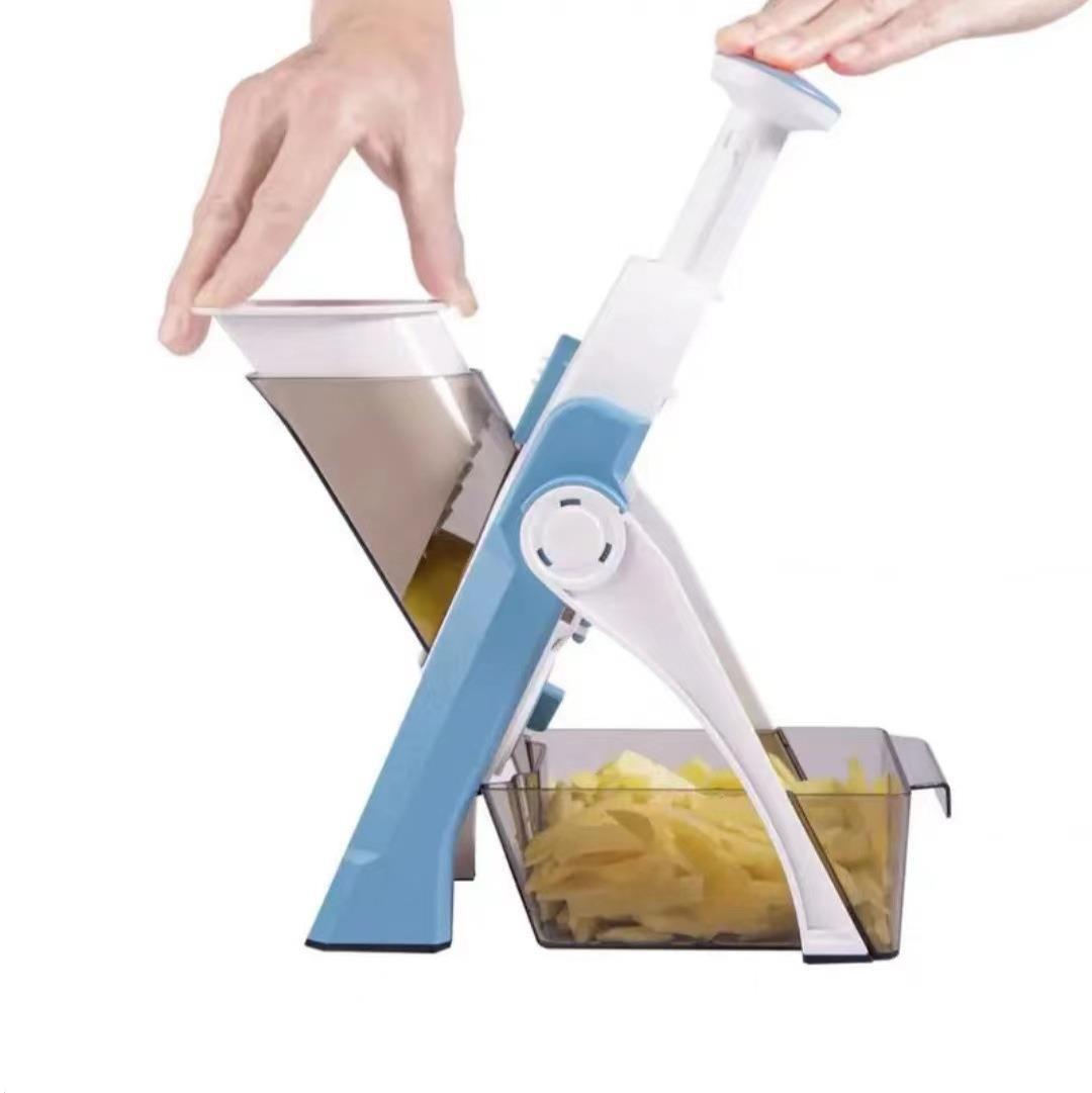 Safe Mandoline Slicer Fast, precise slicing with safer hands.