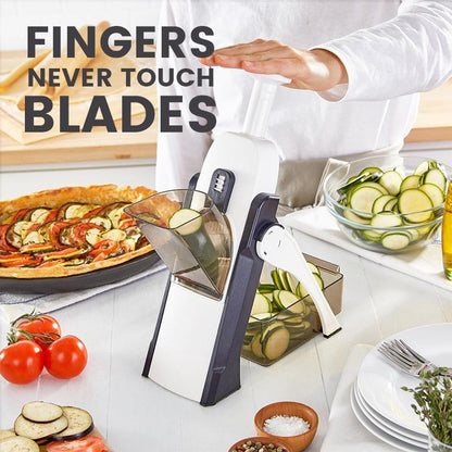 Safe Mandoline Slicer Fast, precise slicing with safer hands.