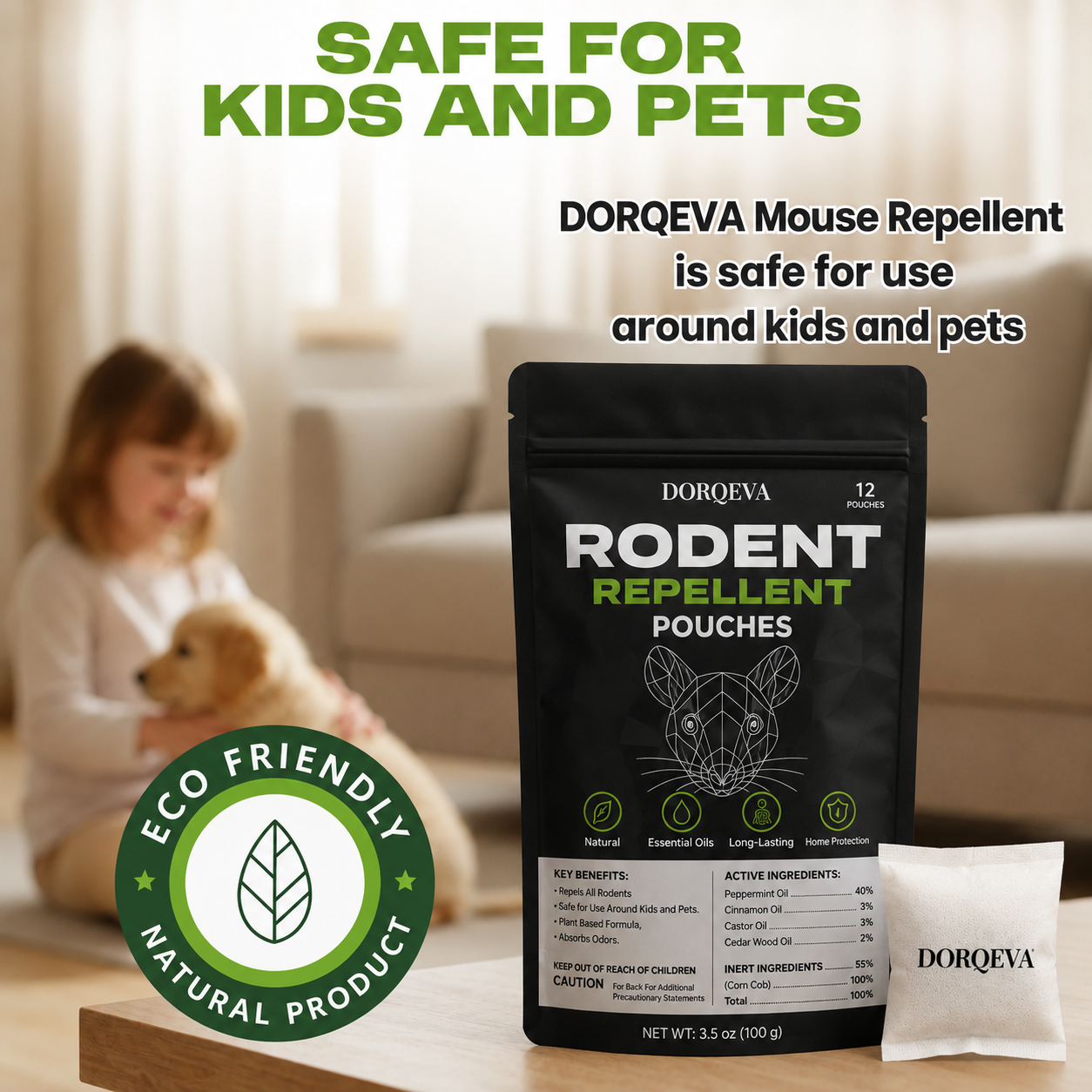 Rodent Repellent Pouches