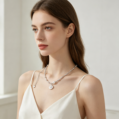Elegant Heart Pendant Necklace