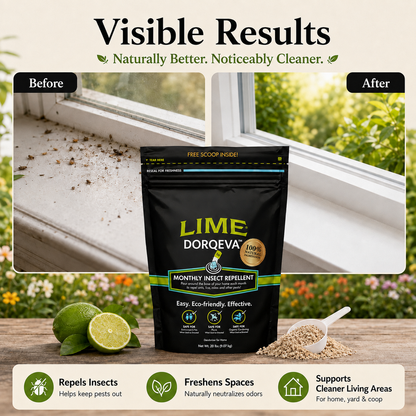 Pet-Friendly Pest Control & Deodorizer Powder for Home, Garden, Yard & Chicken Coop