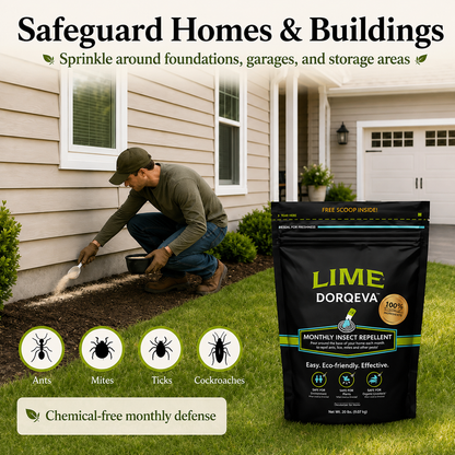 Pet-Friendly Pest Control & Deodorizer Powder for Home, Garden, Yard & Chicken Coop