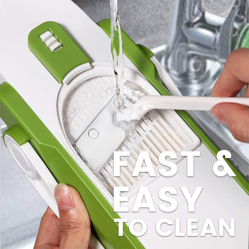 Safe Mandoline Slicer Fast, precise slicing with safer hands.