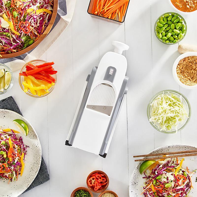 Safe Mandoline Slicer Fast, precise slicing with safer hands.