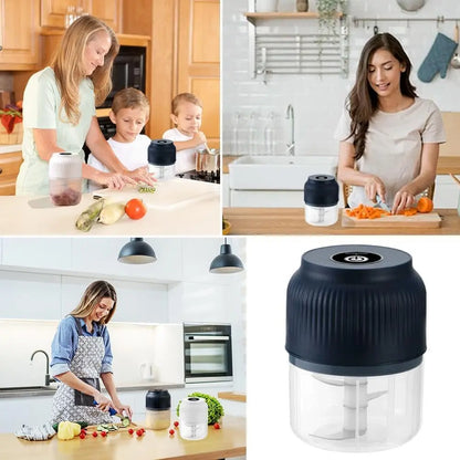 Cordless Mini Food Chopper – Chop, Mince & Blend in Seconds
