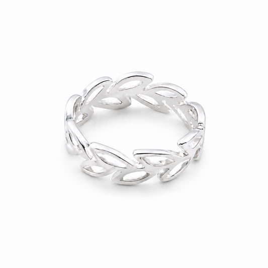 Elegant Leaf Fashion Ring