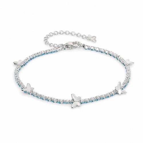 Elegant Butterfly Charm Bracelet