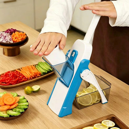 Safe Mandoline Slicer Fast, precise slicing with safer hands.
