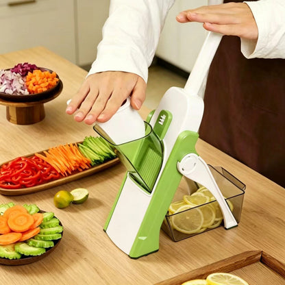 Safe Mandoline Slicer Fast, precise slicing with safer hands.